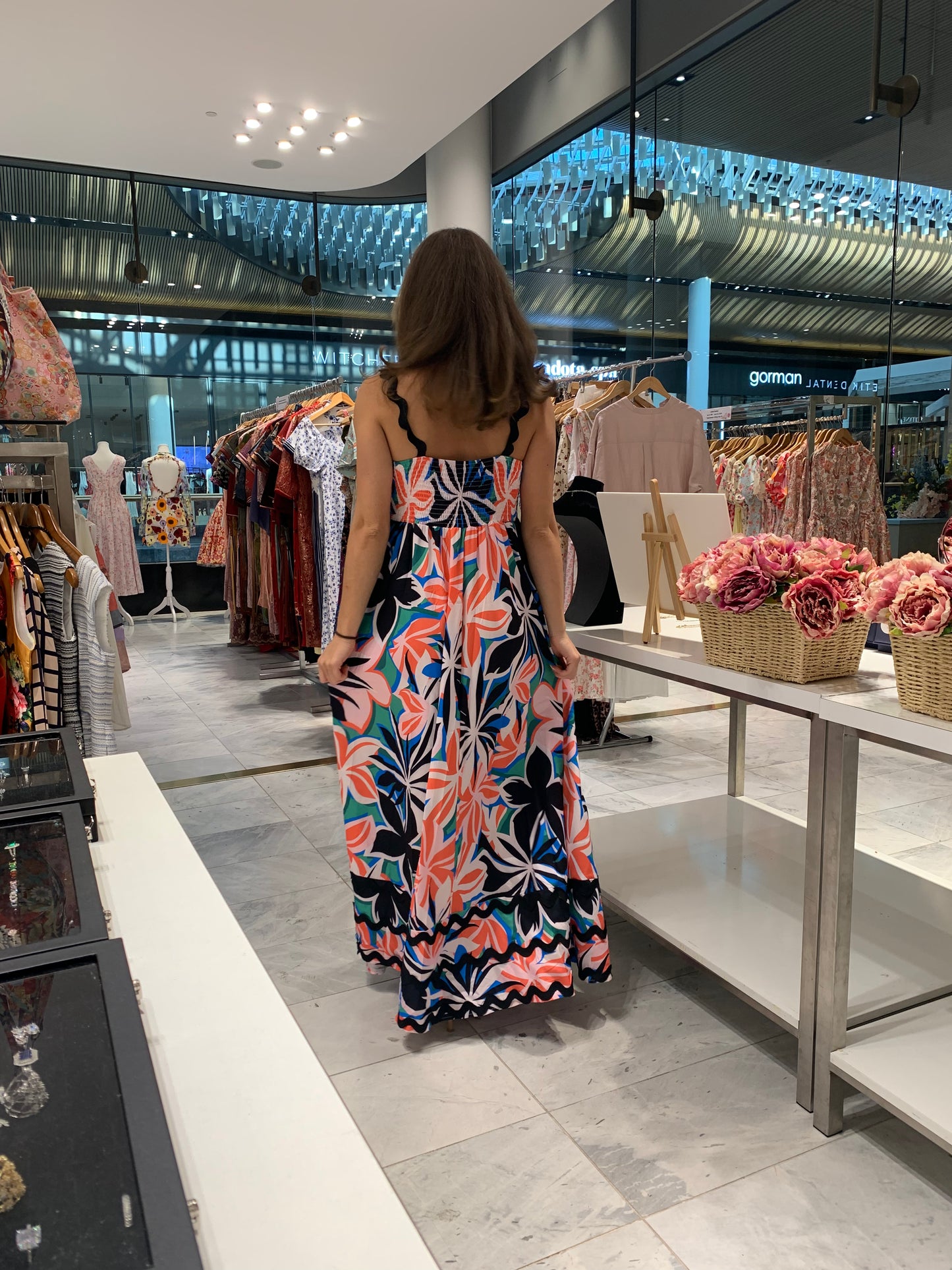 Vibrant Floral Maxi CR1124-038