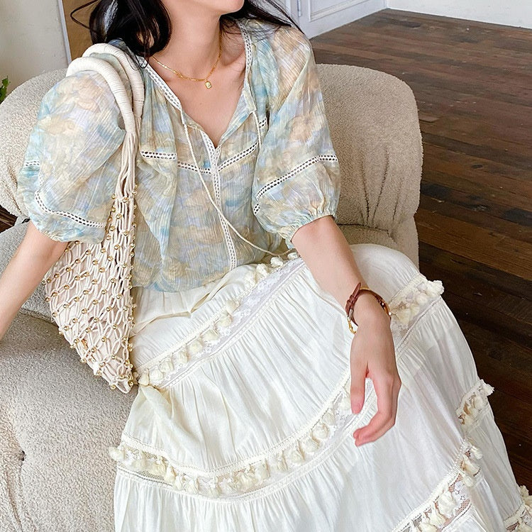 Swing clearance skirt shirt