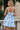 Blue Bloom Tiered Ruffle Floral Sundress CRTJ0625-008