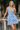 Blue Bloom Tiered Ruffle Floral Sundress CRTJ0625-008
