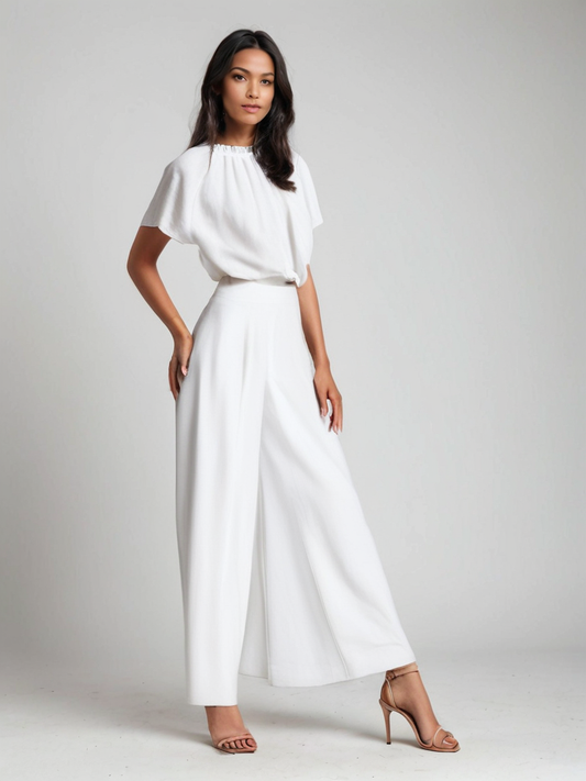 Premium 100% Linen Blouse CRLinen1124-029 D