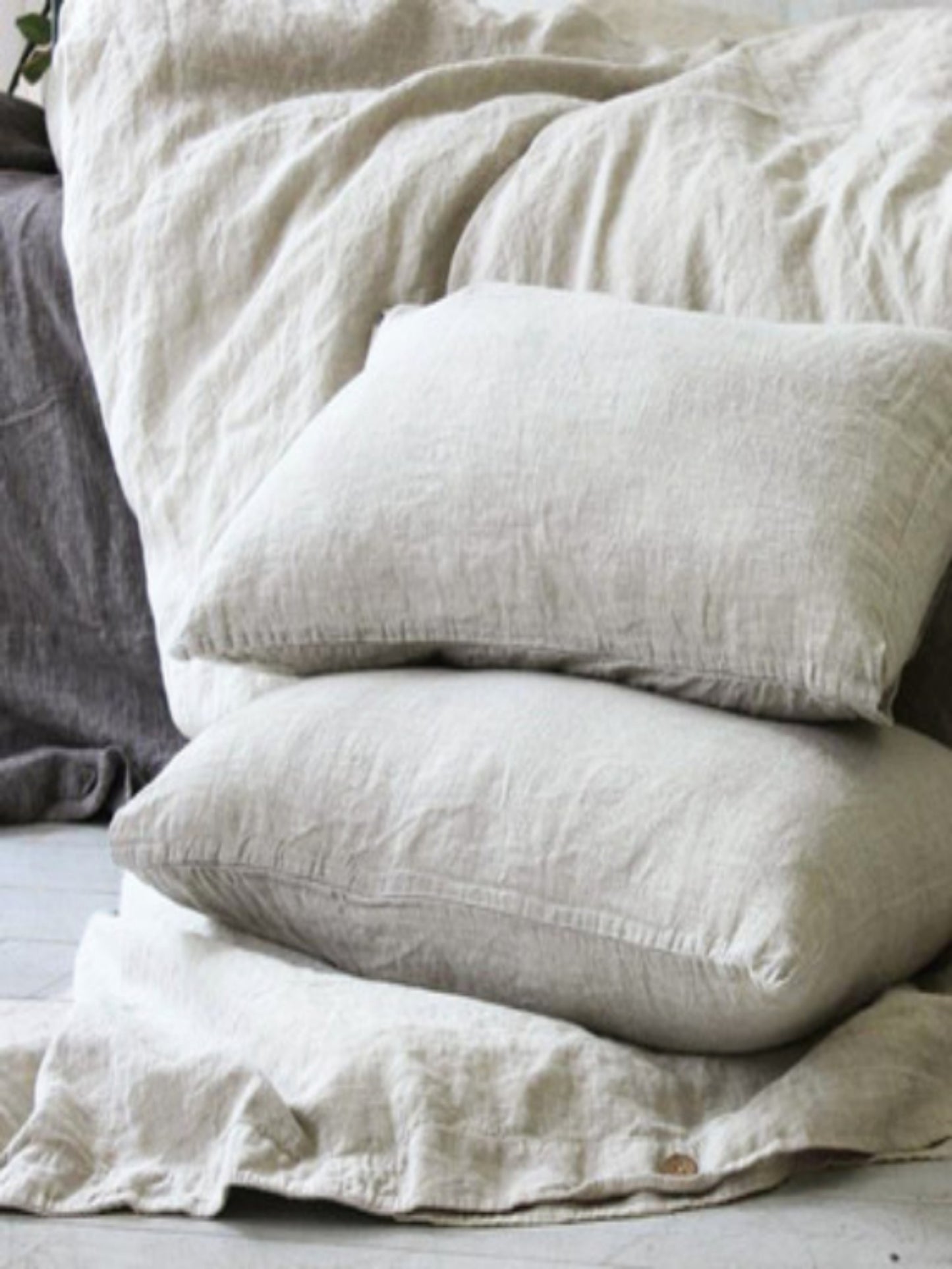 Premium Linen Pillowcase Set