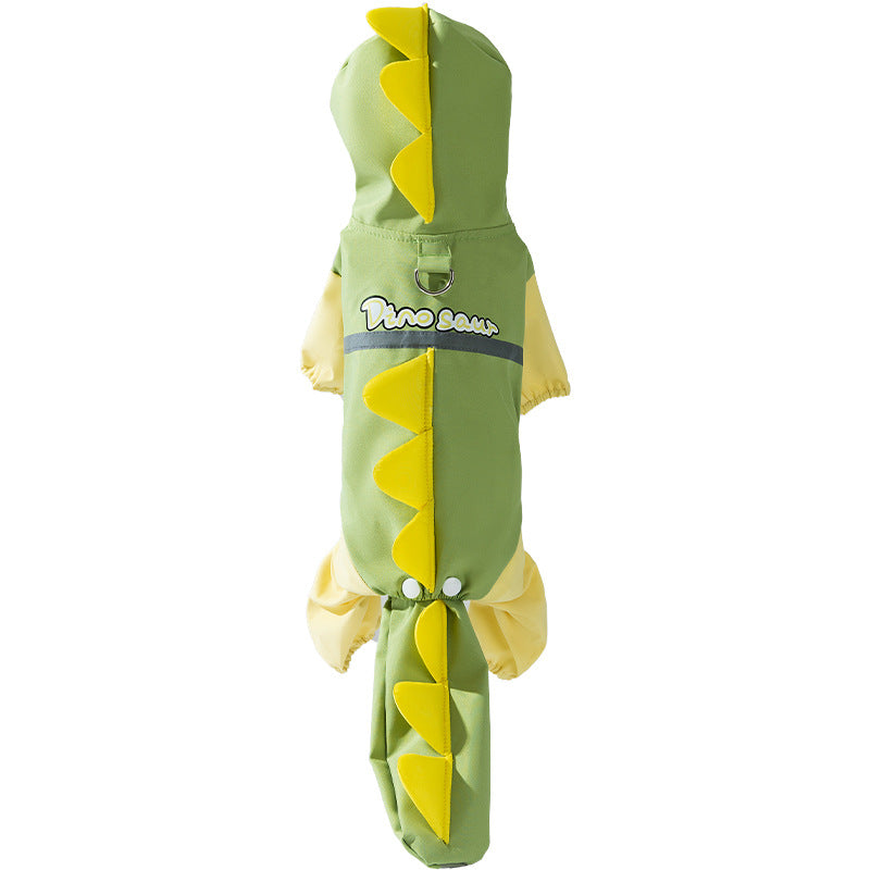 Full Body Waterproof Dog Raincoat | Hooded Pet Rain Jacket