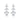 White Gold Plated Marquise & Pear Cubic Zirconia Drop Earrings AAA1176