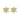 Gold Plated Snowflake Cubic Zirconia Stud Earrings AAA120