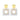 Modern Gold Plated Hollow Square Dangle Drop Statement Earrings AAA1360