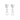 White Gold Plated Faux Pearl & Cubic Zirconia Dangle Huggie Earrings AAA1411