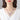 White Gold Plated Red Flower Heart Cubic Zirconia Statement Necklace AAA1570