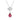 White Gold Plated Cubic Zirconia Pear Drop Pendant Necklace AAA1704