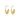 Gold Plated Large Pull Through Teardrop Hoop Earrings AAA1754