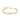 Gold Plated Cubic Zirconia Cupchain Bracelet AAA2280