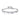 White Gold Plated Cubic Zirconia Bangle Bracelet AAA953