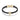 Gold Plated Heart Shape Cubic Zirconia Leather Bracelet AAA968