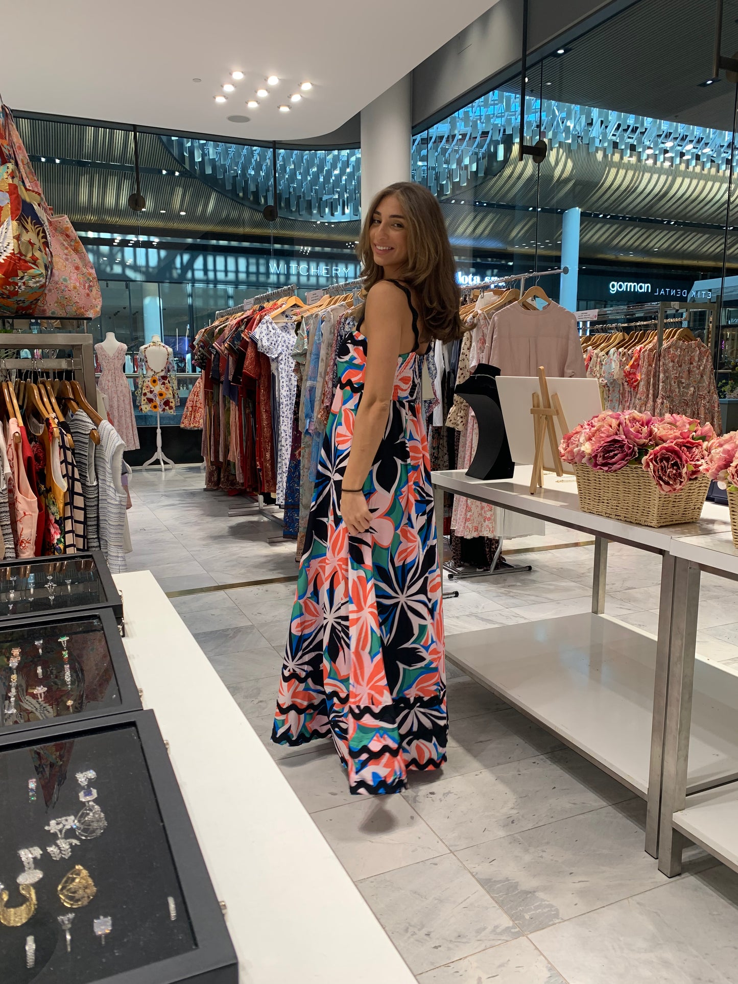 Vibrant Floral Maxi CR1124-038