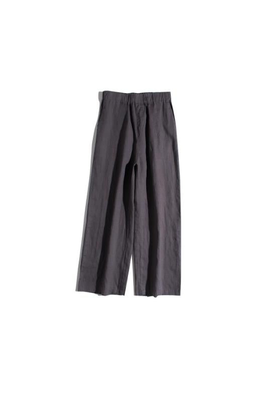 Premium 100% Linen Wide- Leg Linen Trousers CRLinen1124-023 D