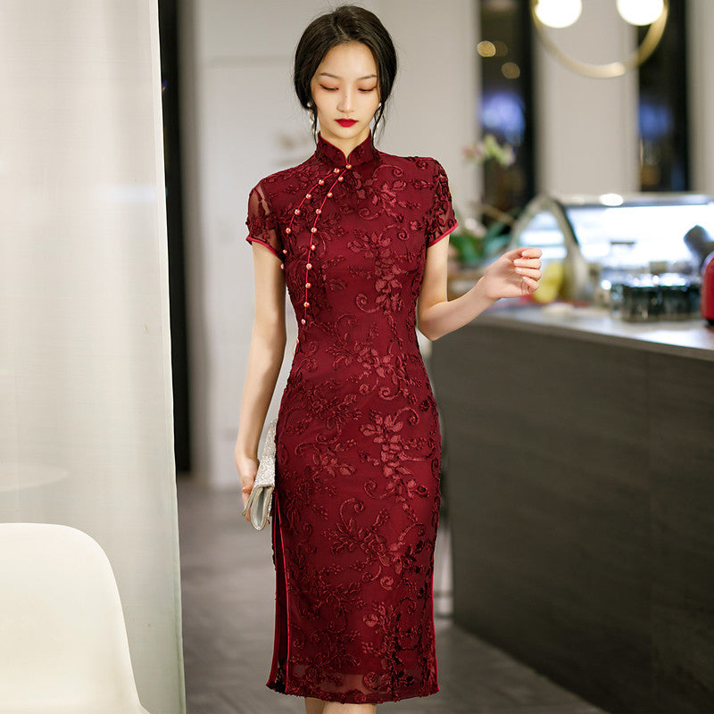 Qi Pao Cheongsam/ Evening Dresses/ Mother of The Bride or Groom