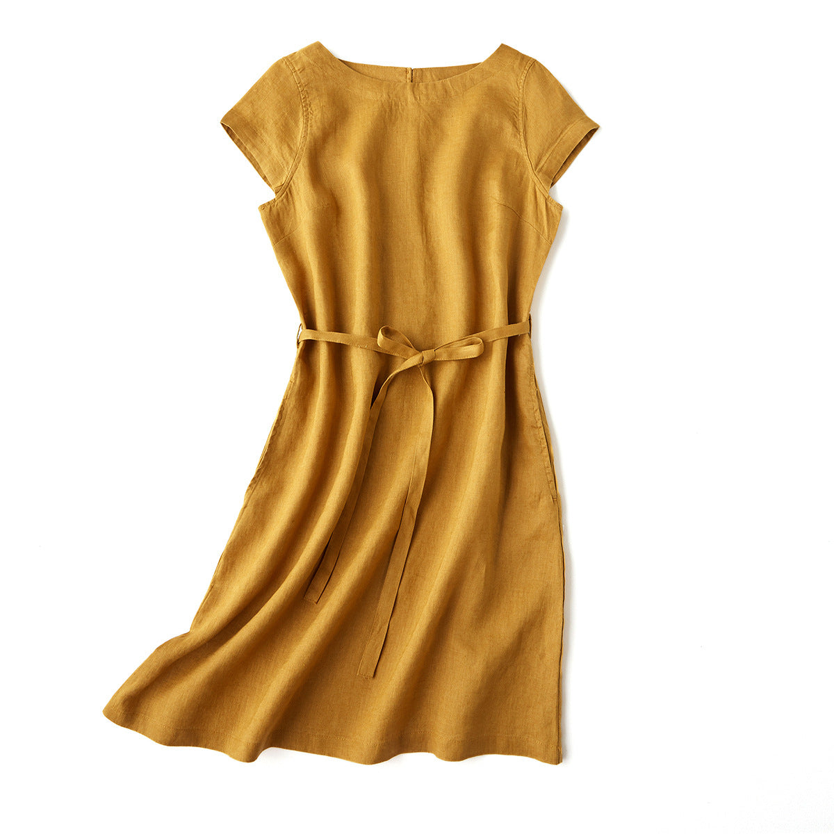 Linen Midi Dress CRLinen1216-039
