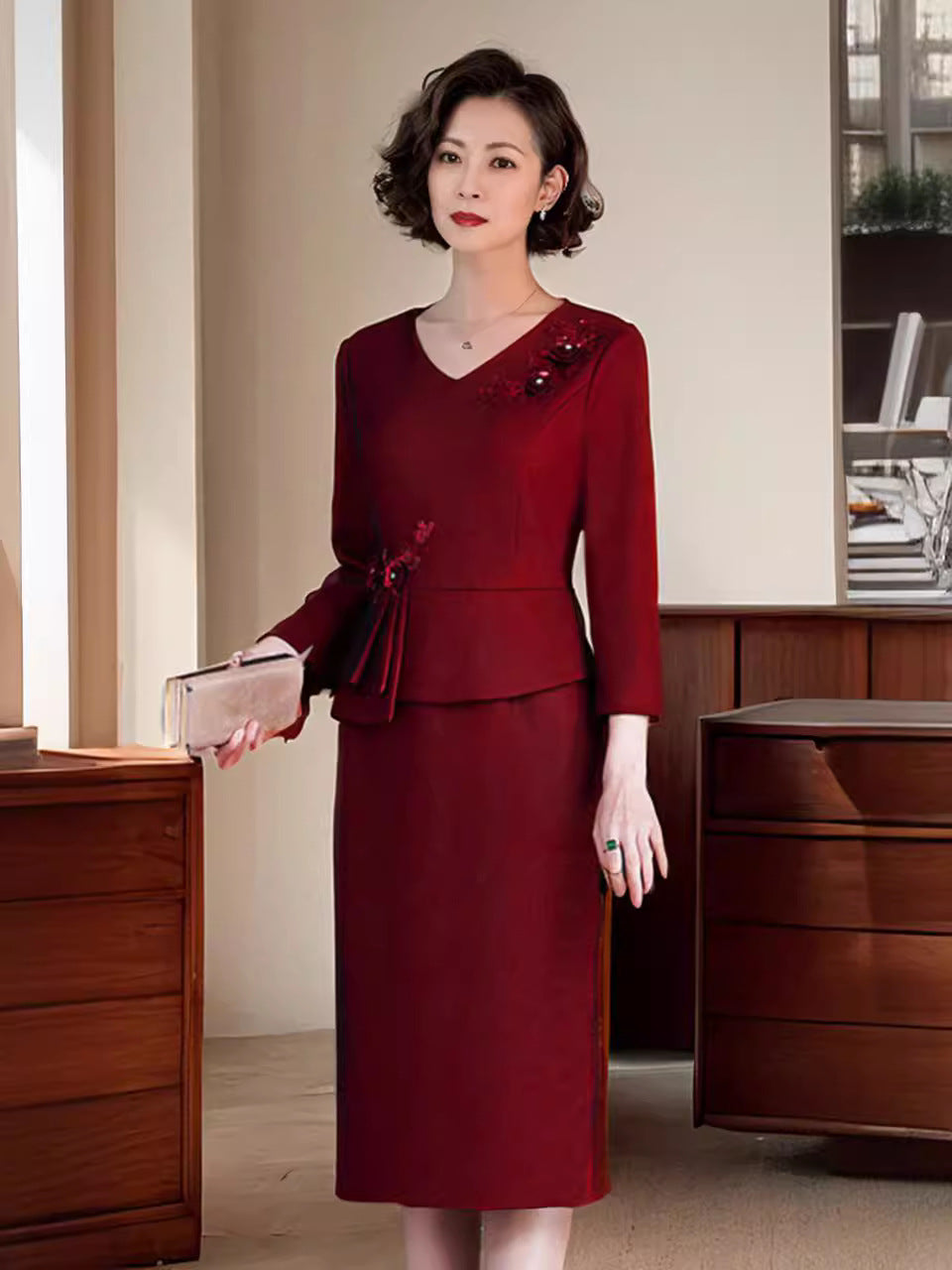 Qi Pao Cheongsam/ Evening Dresses/ Mother of The Bride or Groom