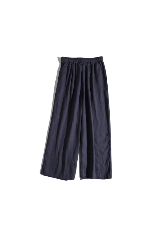 Casual High-Waist Wide-Leg Linen Pants CRLinen1124-036
