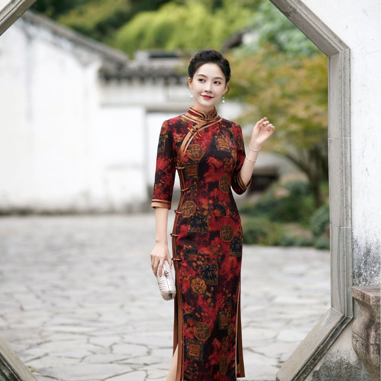 Qi Pao Cheongsam/ Evening Dresses/ Mother of The Bride or Groom