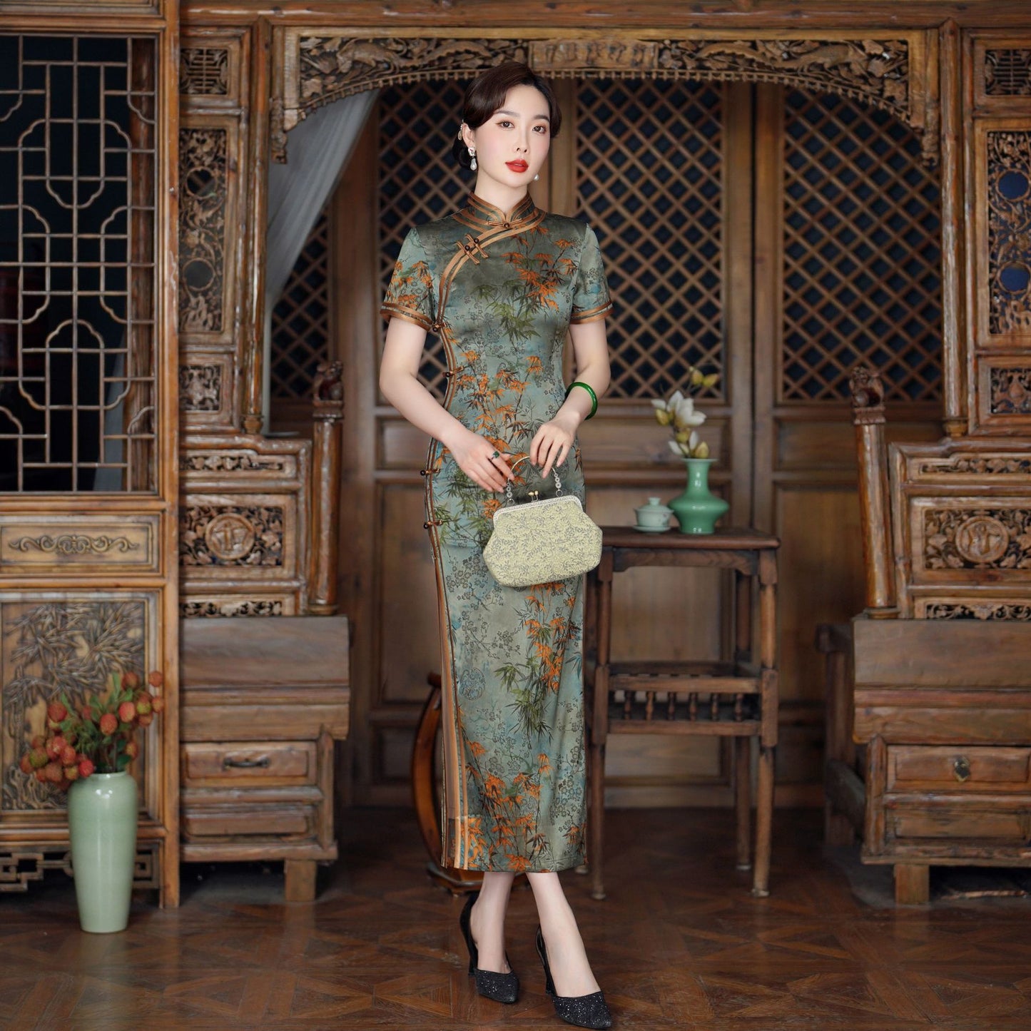 Qi Pao Cheongsam/ Evening Dresses/ Mother of The Bride or Groom