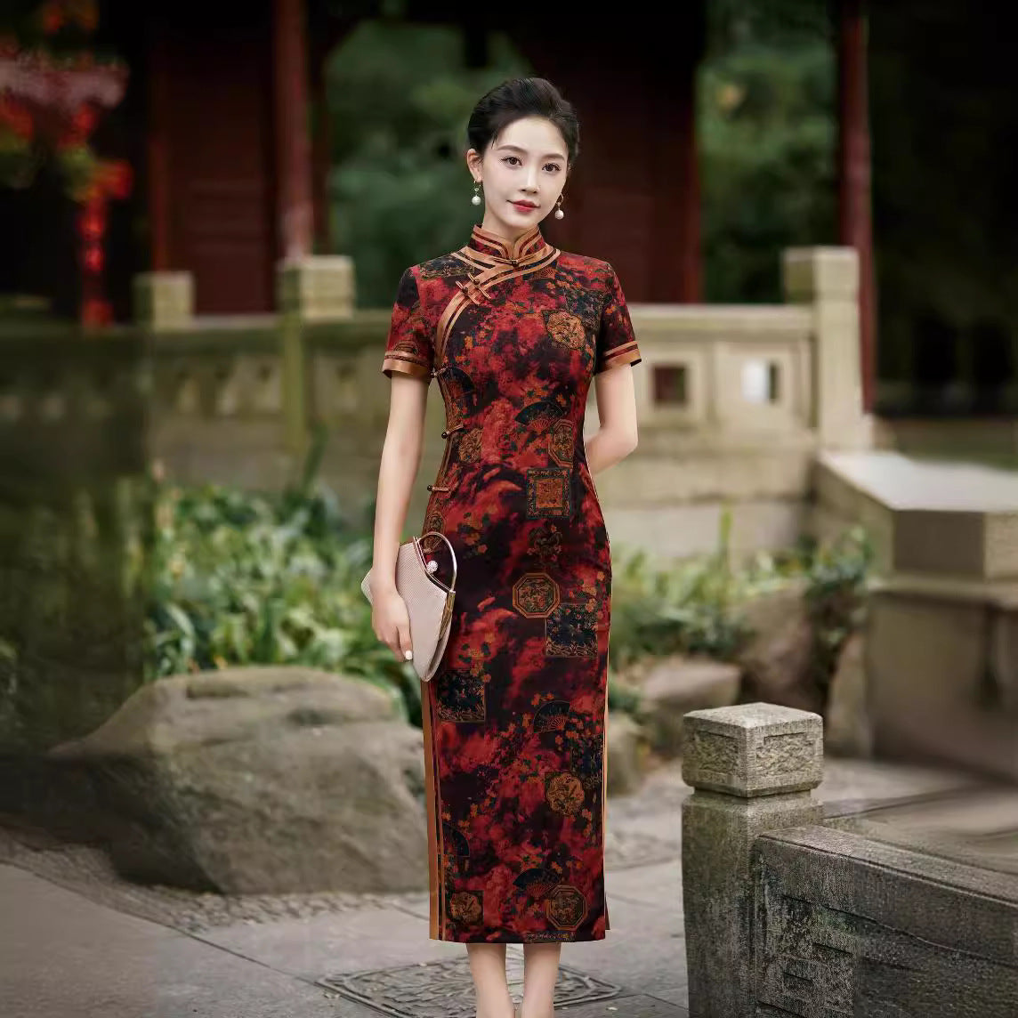 Qi Pao Cheongsam/ Evening Dresses/ Mother of The Bride or Groom