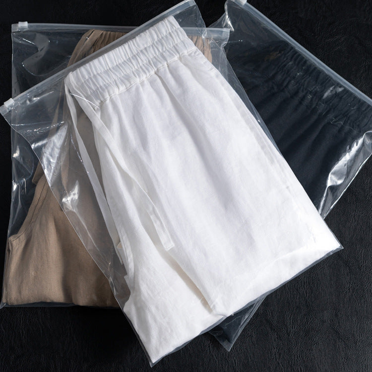 Casual Linen Drawstring Shorts CRLinen1216-079