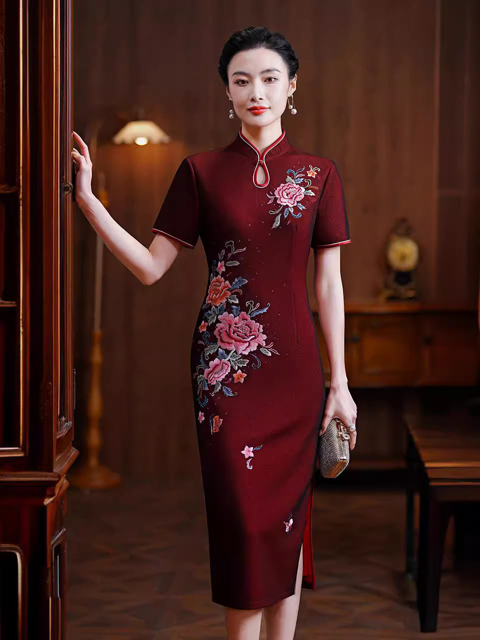 Qi Pao Cheongsam/ Evening Dresses/ Mother of The Bride or Groom
