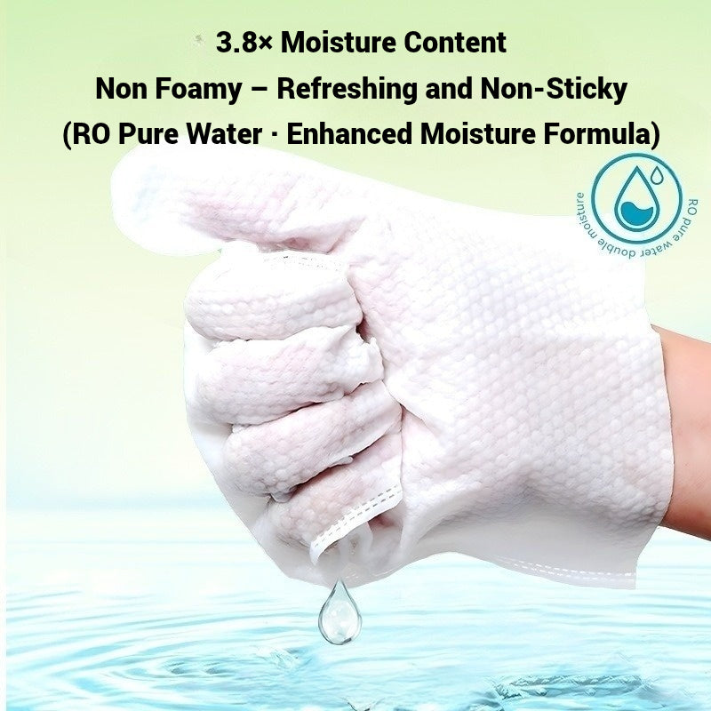 Pet disposable cleaning gloves wipes 6 pcs 1 pkt