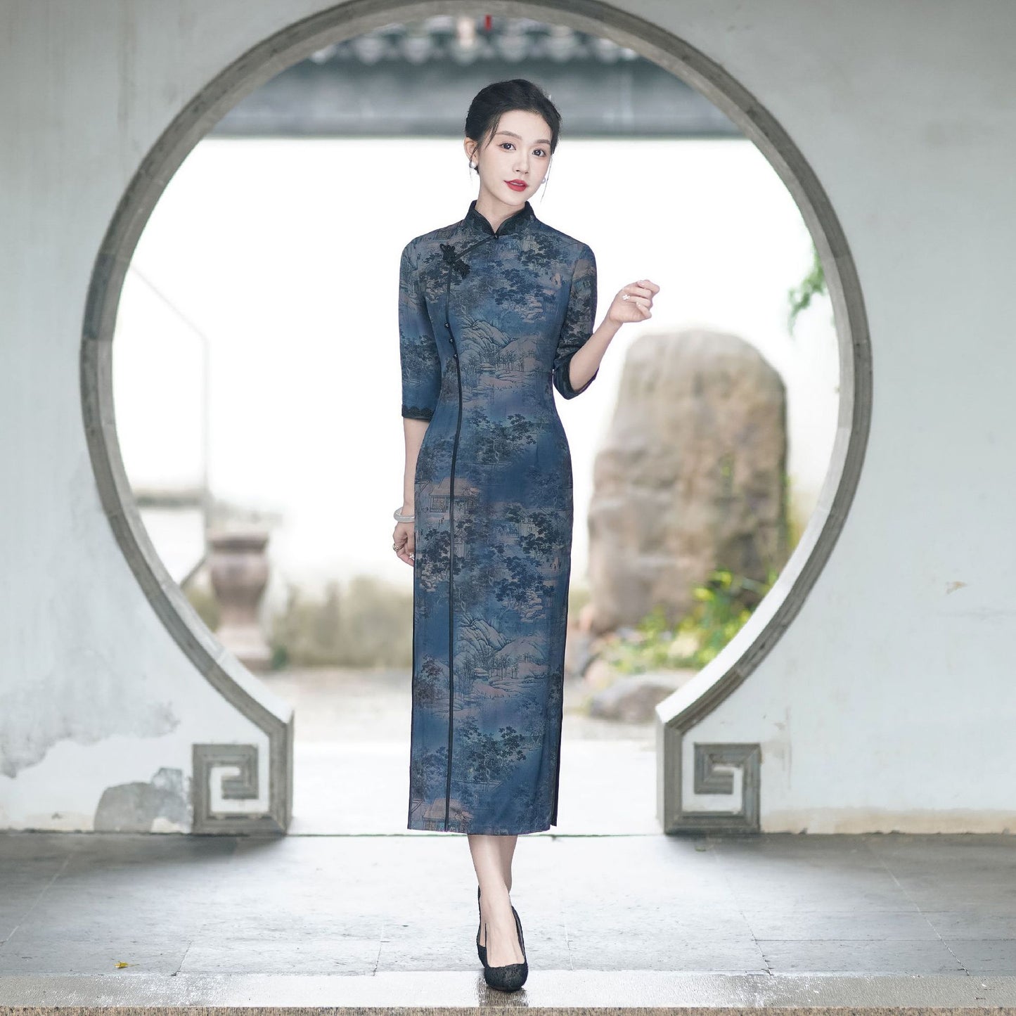 Qi Pao Cheongsam/ Evening Dresses/ Mother of The Bride or Groom