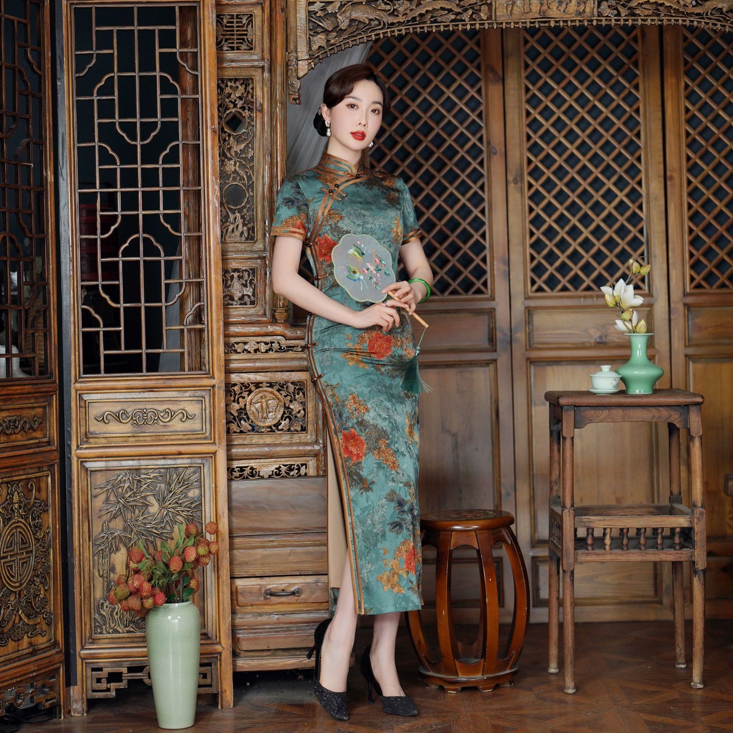 Qi Pao Cheongsam/ Evening Dresses/ Mother of The Bride or Groom