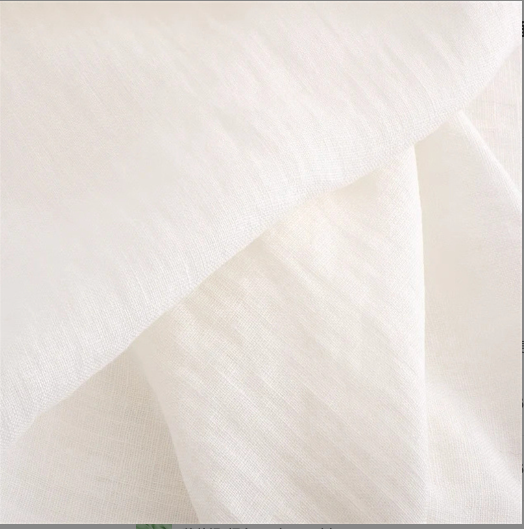 100% Pure Linen Fabric Free Post