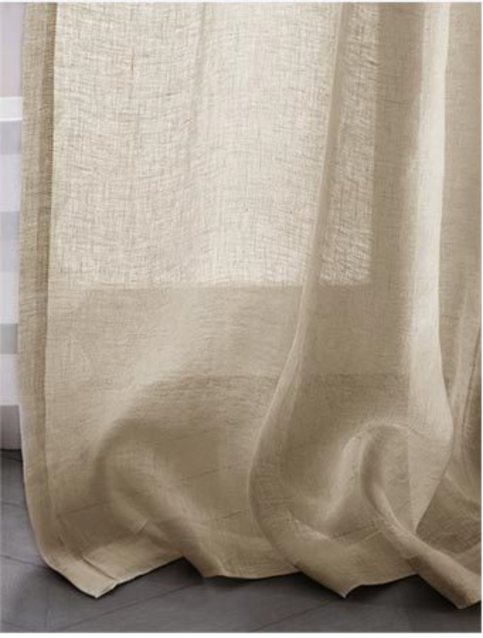 100% Pure Linen Fabric Free Post